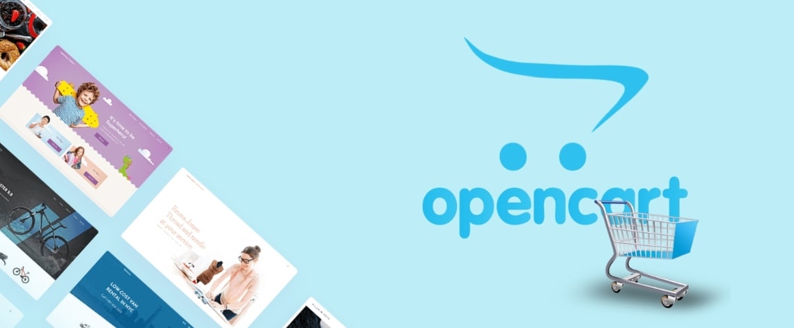 сайт на OpenCart