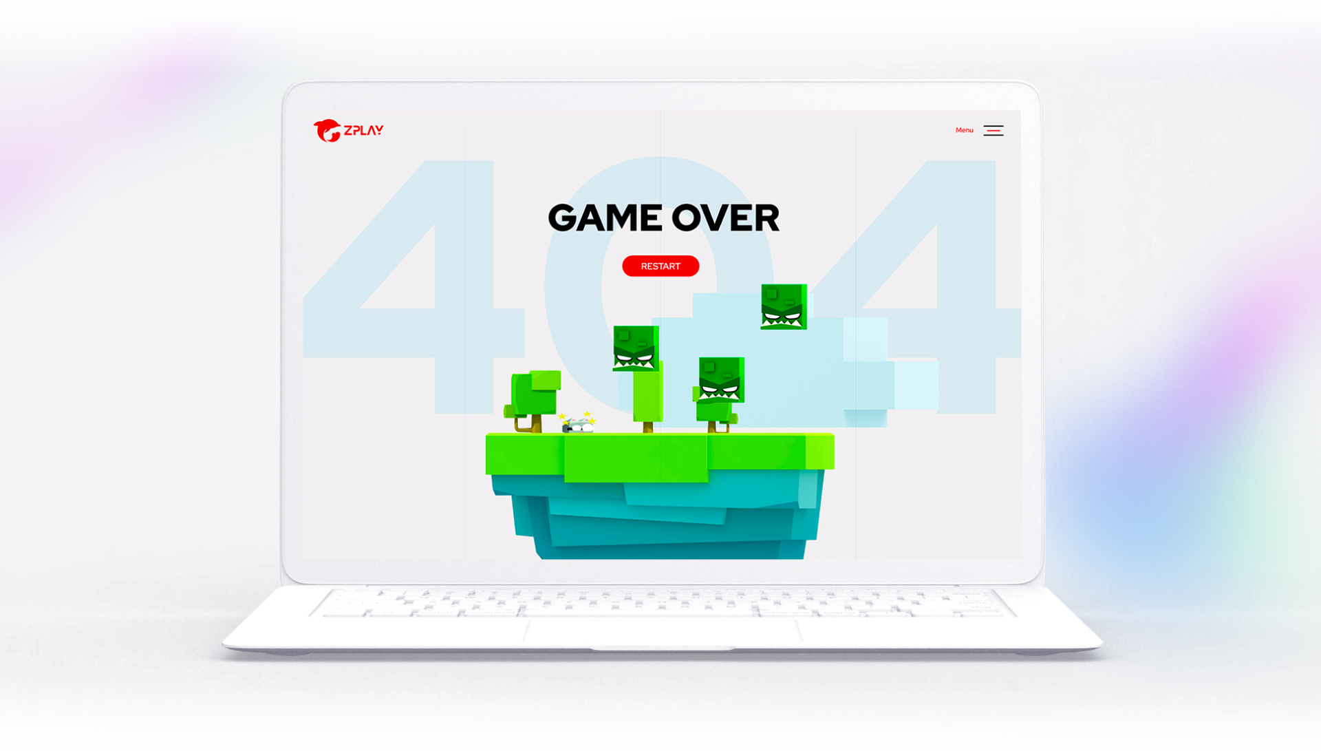 Создание сайта для IT компании Zplay
